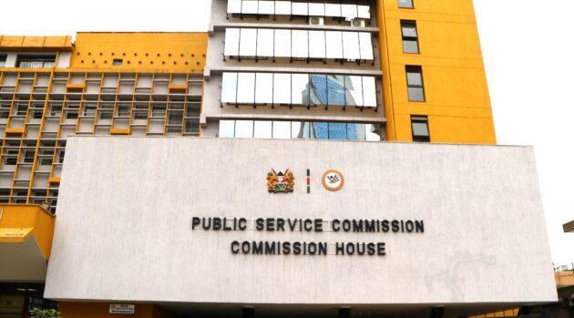 File image of PSC offices in Nairobi County.